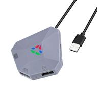 Mcbazel Adaptateur convertisseur souris et clavier pour Xbox One/S/X/Xbox Series S/X/Switch/PS4/PS3/PC,Incompatible avec Switch2, Plug and Play avec indicateurs LED/ports USB/Type-C