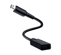 Mcbazel Adaptateur de Câble de Charge USB Type-C Femelle pour Nintendo DSi/2DS/3DS, y Compris les Modèles XL et New- Noir(18.5cm)