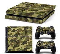 Mcbazel Autocollant antidérapant Autocollant en Vinyle Peau Couverture Plaques adhésives Autocollantes pour PS4 d'origine Uniquement (Pas pour PS4 Slim/Pro)-Camouflage