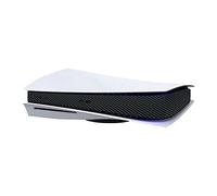Mcbazel Autocollant pour Console PS5 Protection Couvercle Décalque Skin - Carbon Black(Pas pour PS5 Slim)