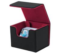 Mcbazel Boîte de Rangement pour MTG Cartes, Deck Box Rangement pour 100+ Cartes à Manches Simples, Support pour TCG, étui de Rangement en Cuir PU per Deck Case