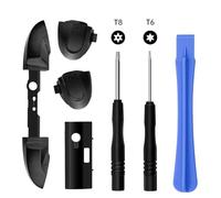 Mcbazel Boutons de Remplacement LB RB, Boutons de Pare-chocs avec Kit de Tournevis T6 et T8, Kit de Réparation LB RB LT RT Compatible avec les Manettes Xbox Series X/S