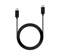Mcbazel Câble de Charge 3m Type-C pour PS5, Câble de Transfert de Données USB-C vers USB-C pour PS5, Xbox, Manette avec Port Type-C - Matériau PVC Durable, Rangement Pratique en Spirale - Noir