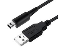 Mcbazel Câble de Charge USB pour Nintendo DSi/DSi XL, New 2DS/2DS XL, New 3DS/3DSXL - Noir