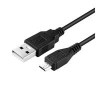 Mcbazel Câble Micro USB, Câble de Chargement USB vers Micro USB pour Manette PS4/PS4 Slim/PS4 Pro, Manette Xbox One/One X/One S/Xbox Elite, PS VITA 2000, 1M, Noir