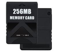 Mcbazel Carte mémoire de Jeu 256M sur PS2 Accessoires de Sauvegarde Haute Vitesse Carte de Stockage Compatible avec Le Jeu PlayStation 2