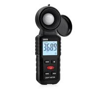 Mcbazel Digital Luxmètre Numérique, Mesure des Lumières avec 0.1-200,000 Lux, Posemètre Numérique Portable Ambiante Portée Jusqu'à 200,000 Lux pour Lumière LED, Plantes