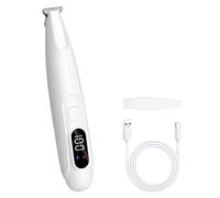 Mcbazel Dog Paw Trimmer Avec Lumière UV & LED, Tondeuse Silencieuse Pour Pattes De Chien & Chat Avec Verrouillage Enfant & Écran LCD, Tondeuse Pour Animaux Rechargeable Sans Fil Pour Chiens Et Chats,