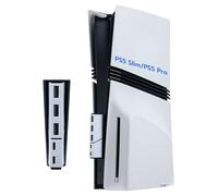 Mcbazel Hub USB 2.0 à 5 Ports pour PS5 Slim/Pro, Multiport à Très Grande Vitesse de Transfert de Données, USB-C à Charge Rapide (Pas pour PS5)