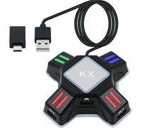 Mcbazel KX Adaptateur Convertisseur de Clavier et Souris USB Adaptateur pour PS4/ PS3/ Xbox One/NS Switch Console Convertisseur