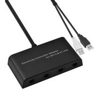 MCBAZEL Mayflash Adaptateur de contrôleur GameCubeà 4 ports pour Wii U Switch et PC USB G