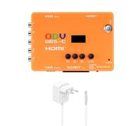 Mcbazel ODV-GBS-C YPbPr Component/VGA/RGBS Scart vers VGA/HDMI Scan Convertisseur pour Retro Gaming Console Support HDMI 720p/960p/1080p Output