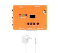 Mcbazel ODV-GBS-C YPbPr Component/VGA/RGBS Scart vers VGA/HDMI Scan Convertisseur pour Retro Gaming Console Support HDMI 720p/960p/1080p Output