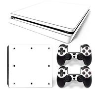 Mcbazel Pattern Stickers Autocollants de Peau de Vinyle pour PS4 Slim (Blanc)