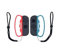 Mcbazel Poignée de boxe avec dragonnes pour NS Switch/Switch OLED Joy-Con Fitness Boxing Game Bleu Rouge - Pas Switch 2