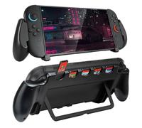 Mcbazel Poignée de Console pour Nintendo Switch 2, avec Emplacements pour Cartes Jeu, ABS Léger et Résistant, Installation Facile