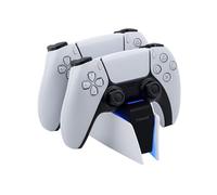 Mcbazel PS5 Station de Charge Double USB pour Station d'accueil de Charge de Manette PS5 avec Affichages Lumineux à LED/Charge Rapide/tri-Protection