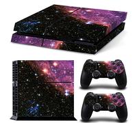 Mcbazel Skin en Vinyle pour PS4 Galaxy, Compatible avec la PlayStation 4 d'origine Sony, Autocollant en Vinyle Antidérapant de Haute Qualité, Couleur Galaxy