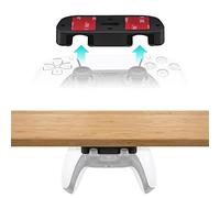 Mcbazel Support de Manette PS5/PS4 sous Bureau, Matériau ABS Résistant, Noir