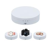 Mcbazel Support rotatif à 360° pour photographie - Plateau rotatif électrique 360° - 3 kg - Support rotatif motorisé - Table d'affichage pour la présentation de bijoux, montres, produits numériques