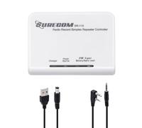 Mcbazel Surecom SR-112 Contrôleur de répéteur simplex à Bande croisée avec câble 46-K et Prise K pour Kenwood PUXING WOUXUN QUANSHENG