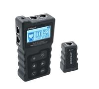 Mcbazel Testeur de Réseau RJ45 avec Testeur de Câble LCD, Testeur de tension Testeur pour test POE, Instrument de Mesure de Réseau Testeur de Puissance de Ligne
