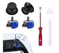Mcbazel TMR Joysticks Électromagnétiques pour PS5 DualSense, Accessoires de Remplacement pour Manette PS5, Capuchons de Joysticks Inclus, Anti-Dérive