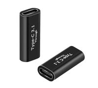 Mcbazel USB C OTG 3.1 Femelle vers Femelle Adaptateur, 10Gbps Adaptateur USB C Support 4K vidéo et l'audio Connecteur D'extension Compatible avec Phone, Switch, PS5 et Tablette, 2Pcs