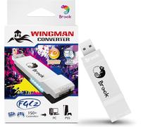 Mcbazel Wingman FGC 2 Convertisseur pour PS5, Manette Filaire PS5/PS4/Xbox Series X|S/Xbox One/Xbox Elite/NS Switch/Stick Arcade vers PS5/PC Windows