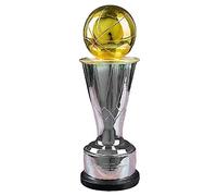 MCBEAN Finales de la NBA Trophée FMVP Prix du Joueur Le Plus utile Trophées du Championnat de Basket-Ball Ornements de vitrine de Bureau Objets de Collection Cadeau pour Les Fans de Sport