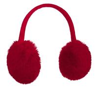 McBURN Cache-Oreilles One Colour Femme - Protege-Oreilles Hiver Automne-Hiver - Taille Unique Rouge
