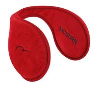 McBURN Oreillettes Earband bandeau messieurs (taille unique - rouge)