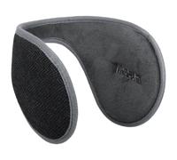 McBURN Oreillettes Herringbone Femme/Homme - Cache-Oreilles Chevrons avec Doublure Hiver Automne-Hiver - Taille Unique Gris Clair