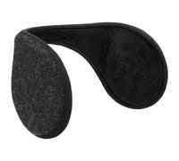 McBURN Oreillettes Herringbone Femme/Homme - Cache-Oreilles Chevrons avec Doublure Hiver Automne-Hiver - Taille Unique Noir