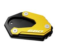 MCBXTH pour Aprilia RS457 2024 2025 RS660 2020-2024 2023 Accessoires Moto Béquille Béquille Latérale Agrandir Extension Pad(Gold 2)