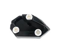 MCBXTH pour Ducati Diavel Cromo AMG 2011 2012 2013 2014 2015 2016 Moto CNC Béquille Pied Béquille Latérale Rallonge Plaque De Support(Black)