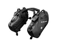 MCBXTH Sacoche latérale de Moto, Sacoche de Selle de Motocross, Fixation par Sangle pour R1250GS(18L Black)