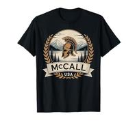 McCall Idaho Classic Casque de Guerrier Sunrise Memento T-Shirt