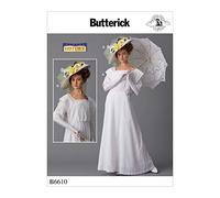 McCall's B6610, Butterick, Patron de couture, modèle, papier, blanc, 6-8-10-12-14