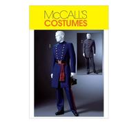 McCALLS M4745 - Patron de couture pour confectionner l'uniforme des soldats de la Guerre civile allemande (2 modèles homme différents - En anglais et allemand uniquement) MC 4745 XM(S-L). Talla: 36-46