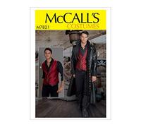 McCall's M7821 Patron de couture, modèle, papier, Blanc, 46-48-50-52