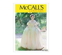 McCall's M7885, Patron de couture, modèle, papier, uni, 14-16-18-20-22