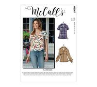 McCalls M8067E5 Patrons de manches et col pour femme Taille E5 (14-16-18-20-22)