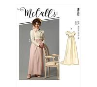 McCall's M8132A5 Misses Costume Miss, Papier, Blanc, A5 (6-8-10-12-14)