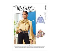 McCall's M8147ZZ L-XL-XXL Mesdames Top/Gilet, papier, blanc