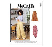 McCalls M8206A5 Patron de couture Pantalon pour femme Multicolore A5