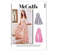 McCalls M8223Y Patron de couture pour pantalon de femme Multicolore