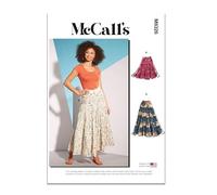 McCall's M8326Y Jupes Y pour femme (XS-S-M)
