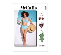 McCall's M8329D5 Maillot de bain pour femme D5 (4-6-8-10-12)