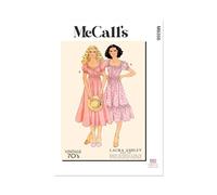 MCCALLS M8358F5 Robe portefeuille vintage pour femme par Laura Ashley F5 (16-18-20-22-24)